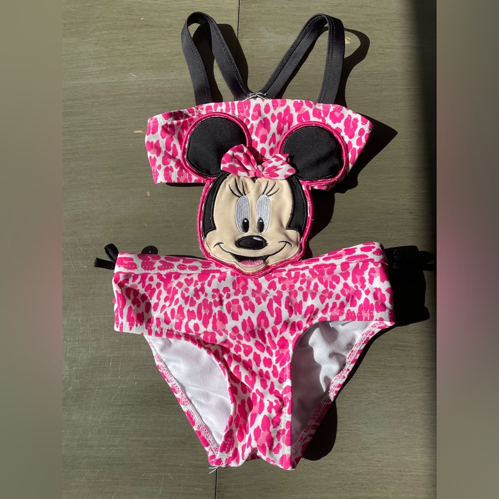 5/$25 Disney Minnie Mouse Swimsuit One Piece Size 12M